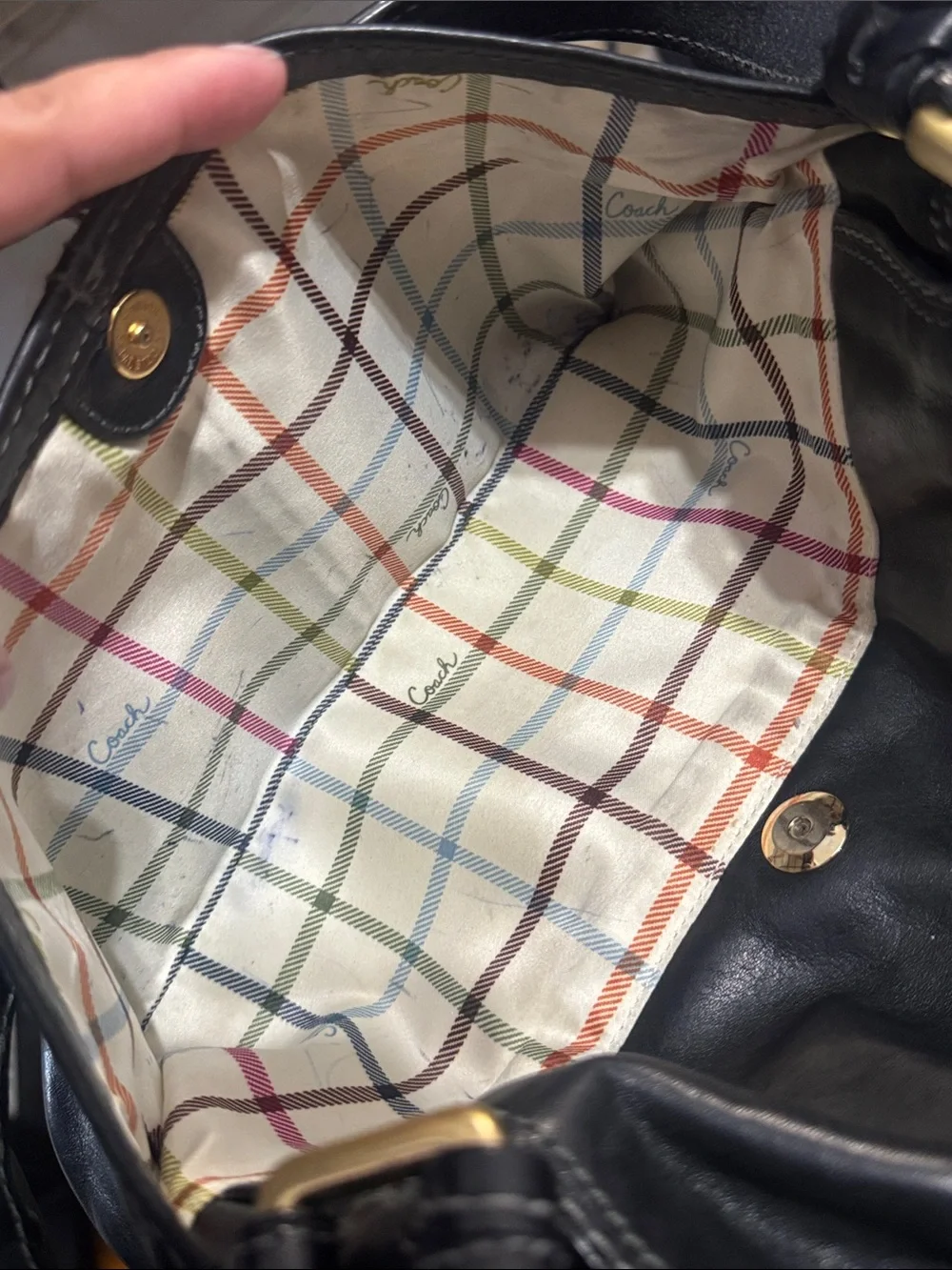 Coach Bleecker Flap shoulder purse